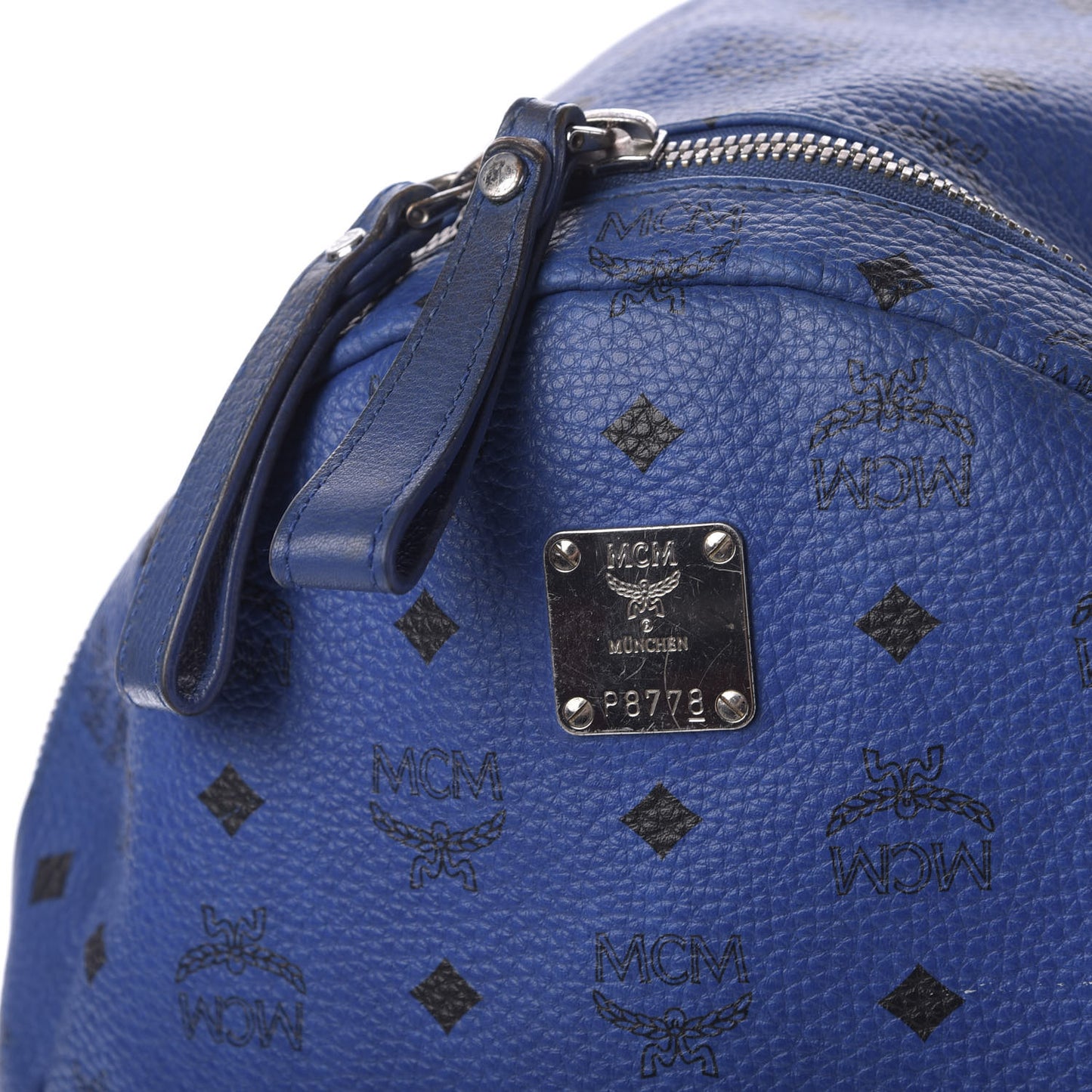 Visetos Medium Side Stud Stark Backpack Blue