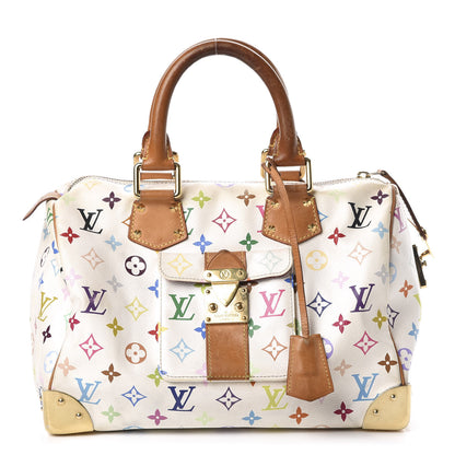 Louis Vuitton Monogram Multicolor Speedy 30 White 1 of 9