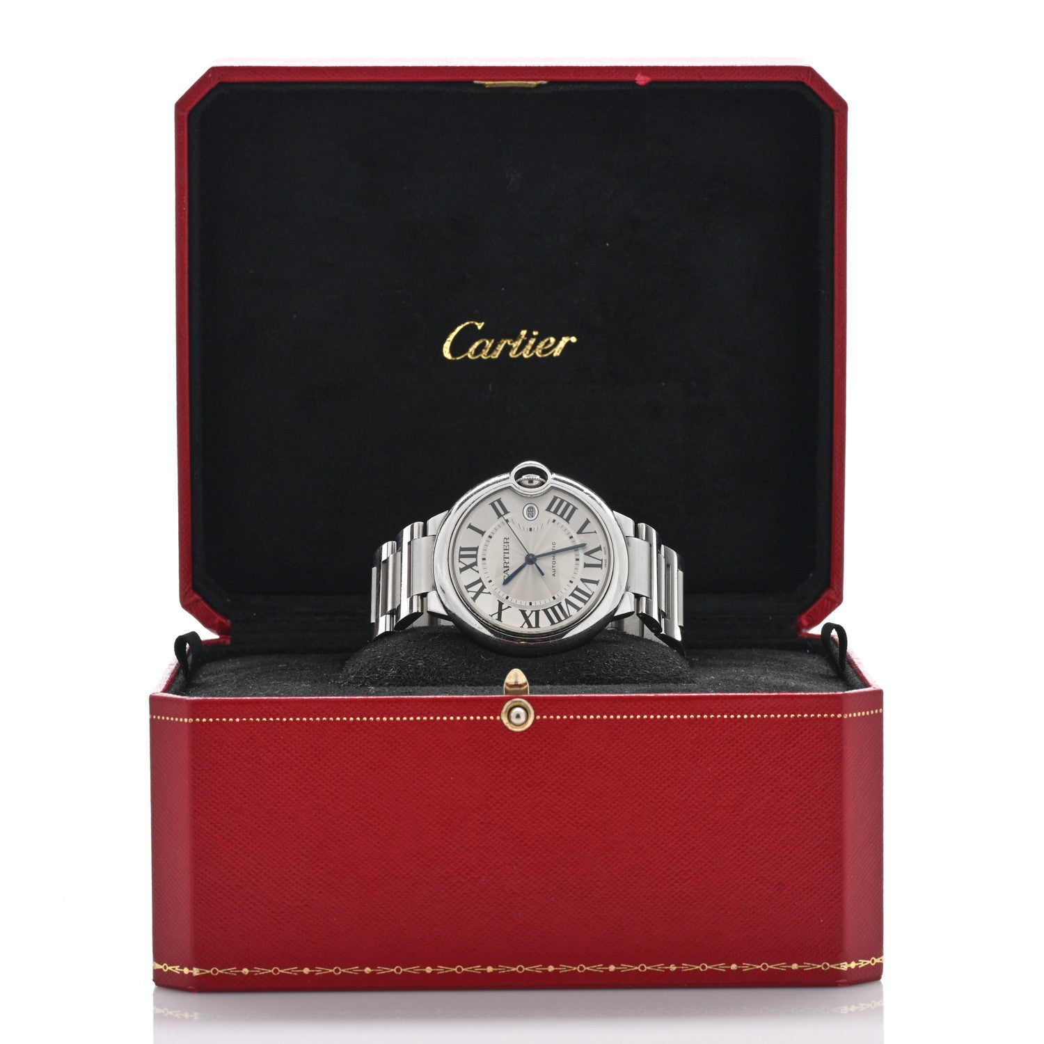 Cartier Stainless Steel 42mm Ballon Bleu De Cartier Automatic Watch 5 of 5