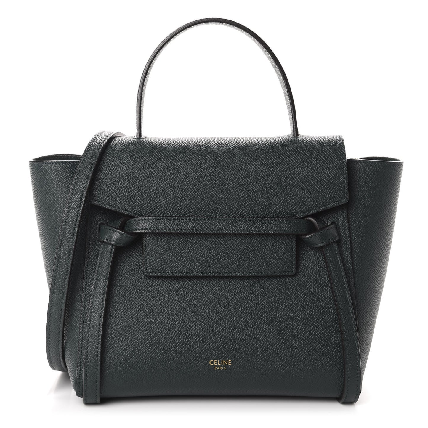 Grained Calfskin Nano Belt Bag Amazone