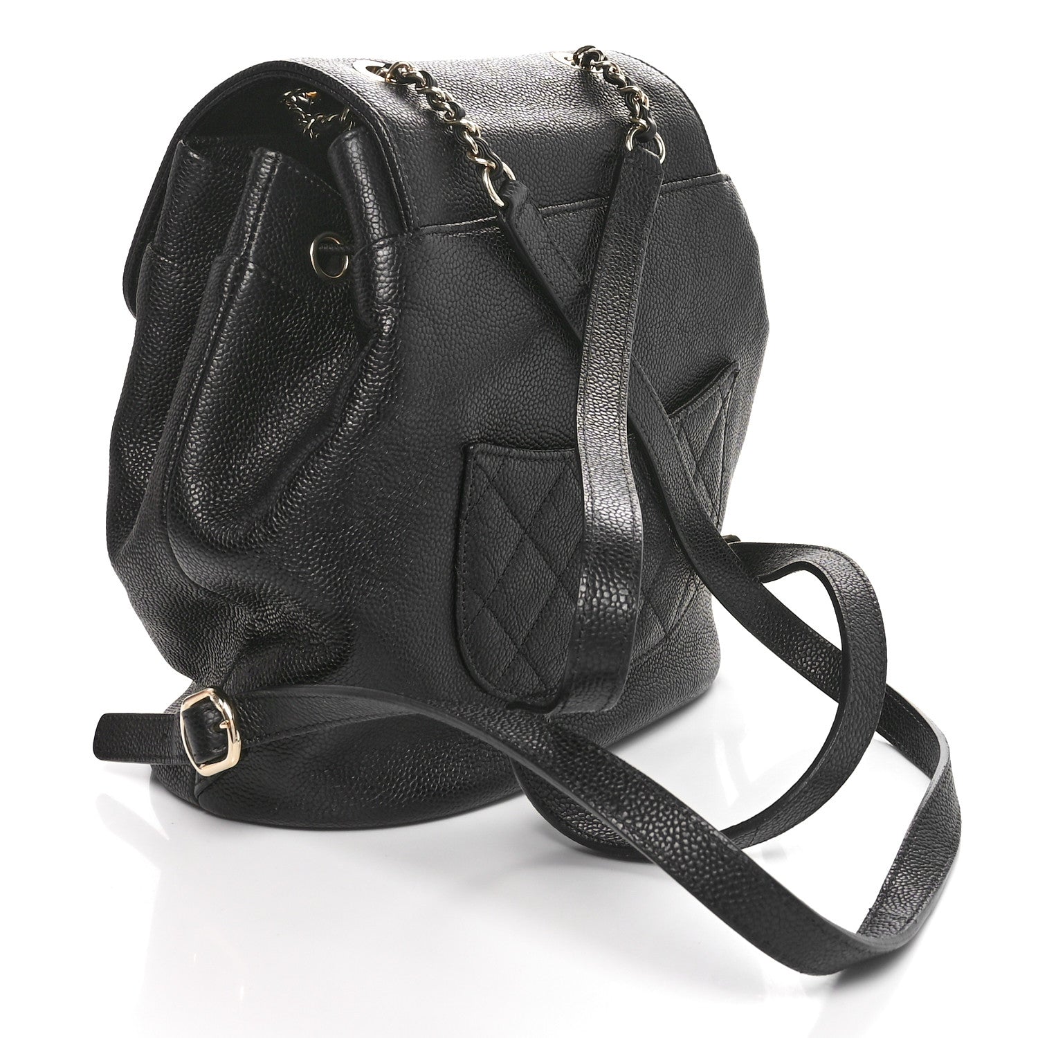 Chanel Caviar Quilted Backpack Black 3 of 10