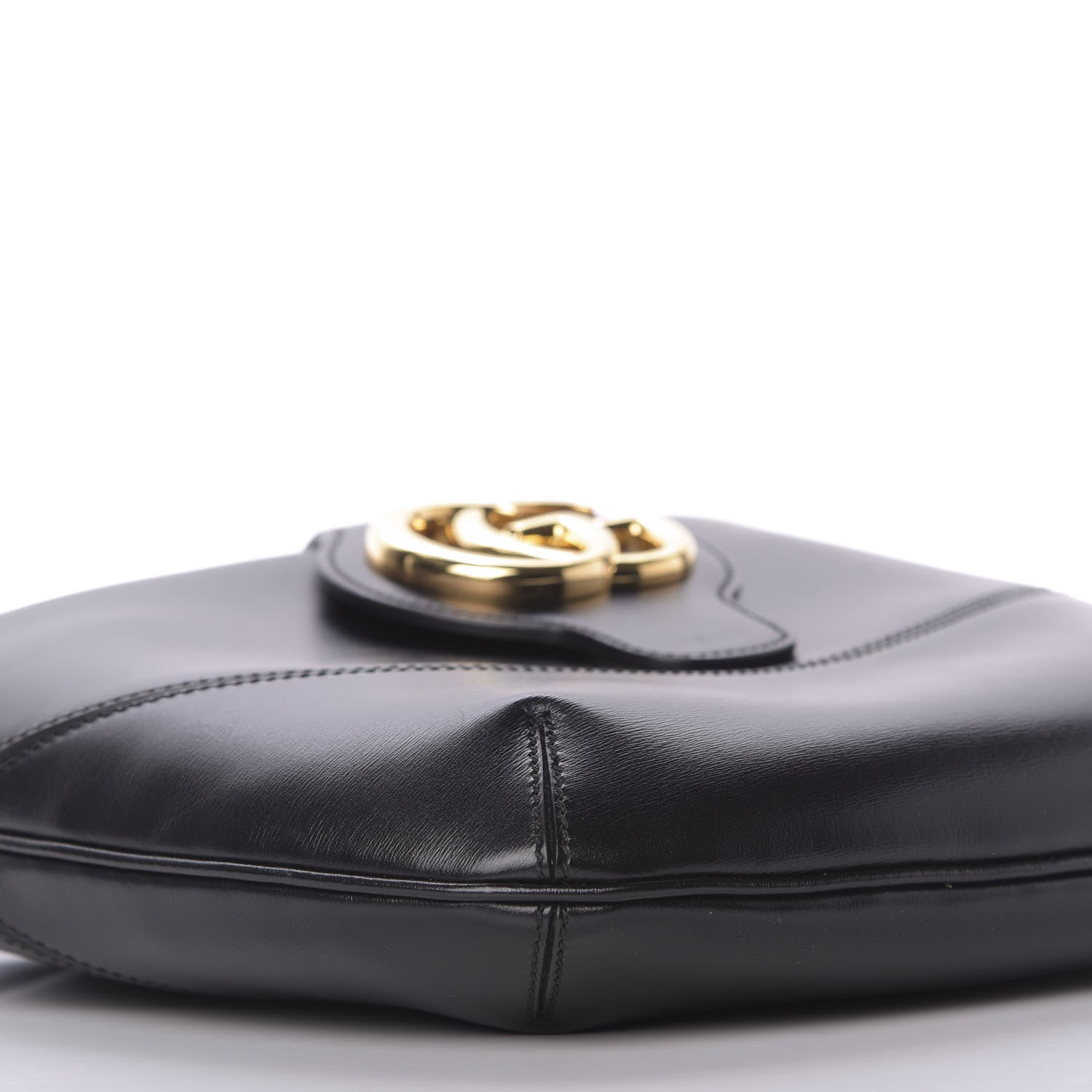 Gucci Calfskin Medium Arli Shoulder Bag Black 6 of 9