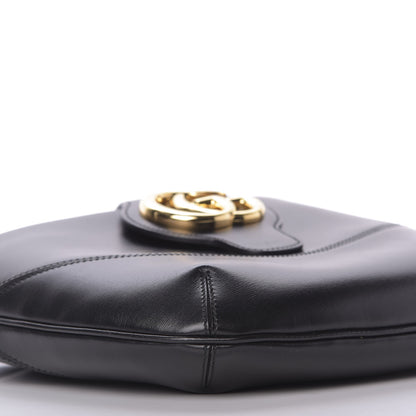 Gucci Calfskin Medium Arli Shoulder Bag Black 6 of 9