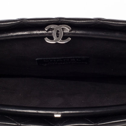 Chanel Lambskin Quilted Clutch Black 8 of 9