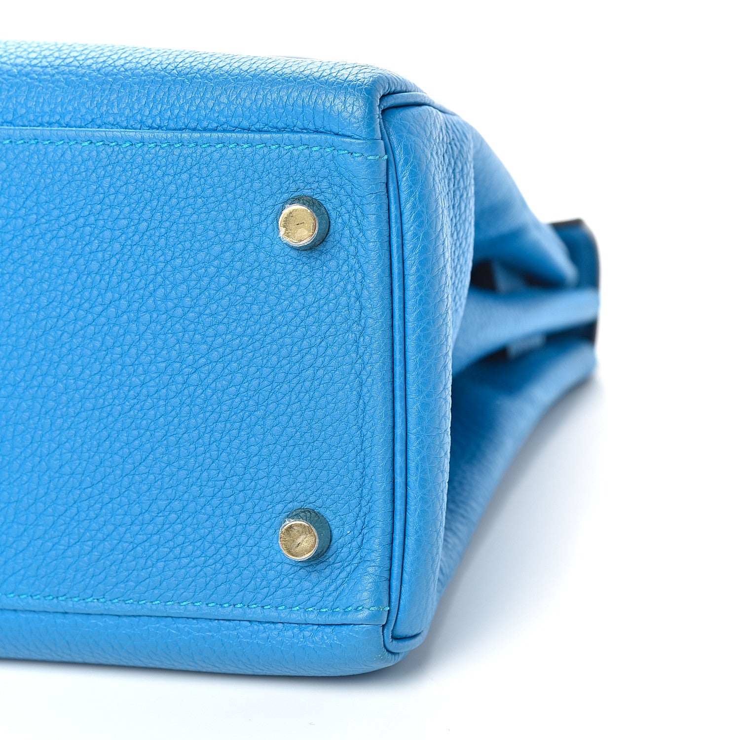Hermes Togo Kelly Retourne 28 Bleu Zanzibar 9 of 12