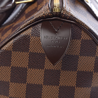 Louis Vuitton Damier Ebene Speedy 25 6 of 10