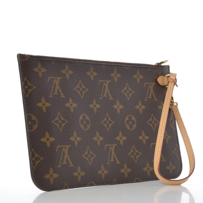 Louis Vuitton Monogram Neverfull MM GM Pochette 3 of 7