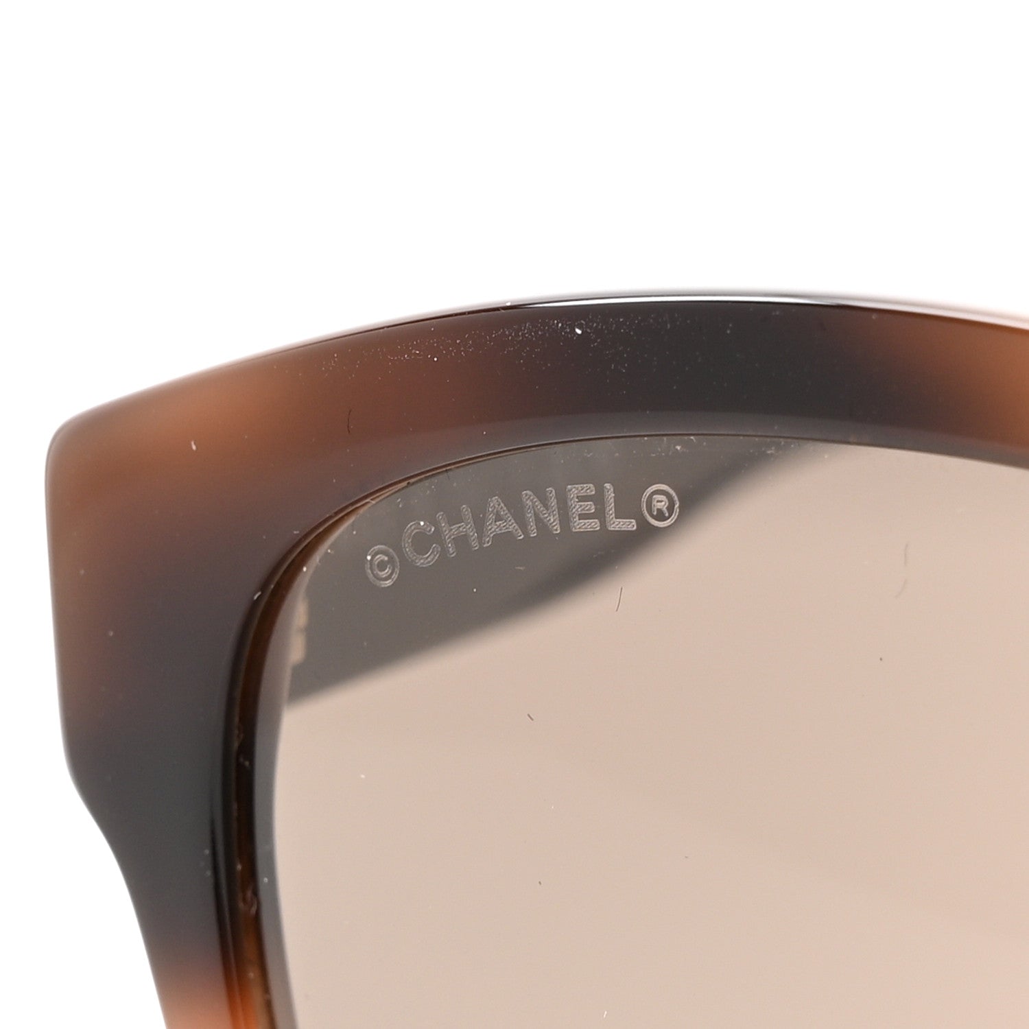 Chanel Acetate Pantos Logo Sunglasses 5458 Brown 7 of 9