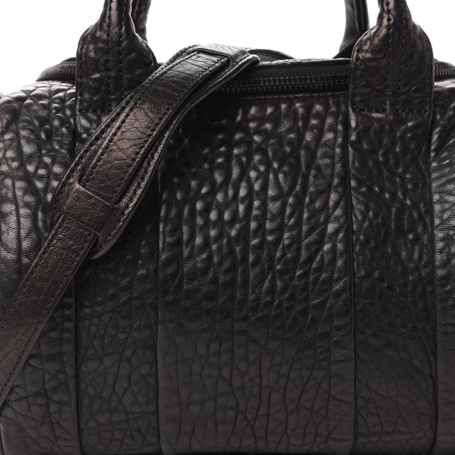 Alexander Wang Pebbled Lambskin Rockie Black Matte Black Hardware 9 of 9
