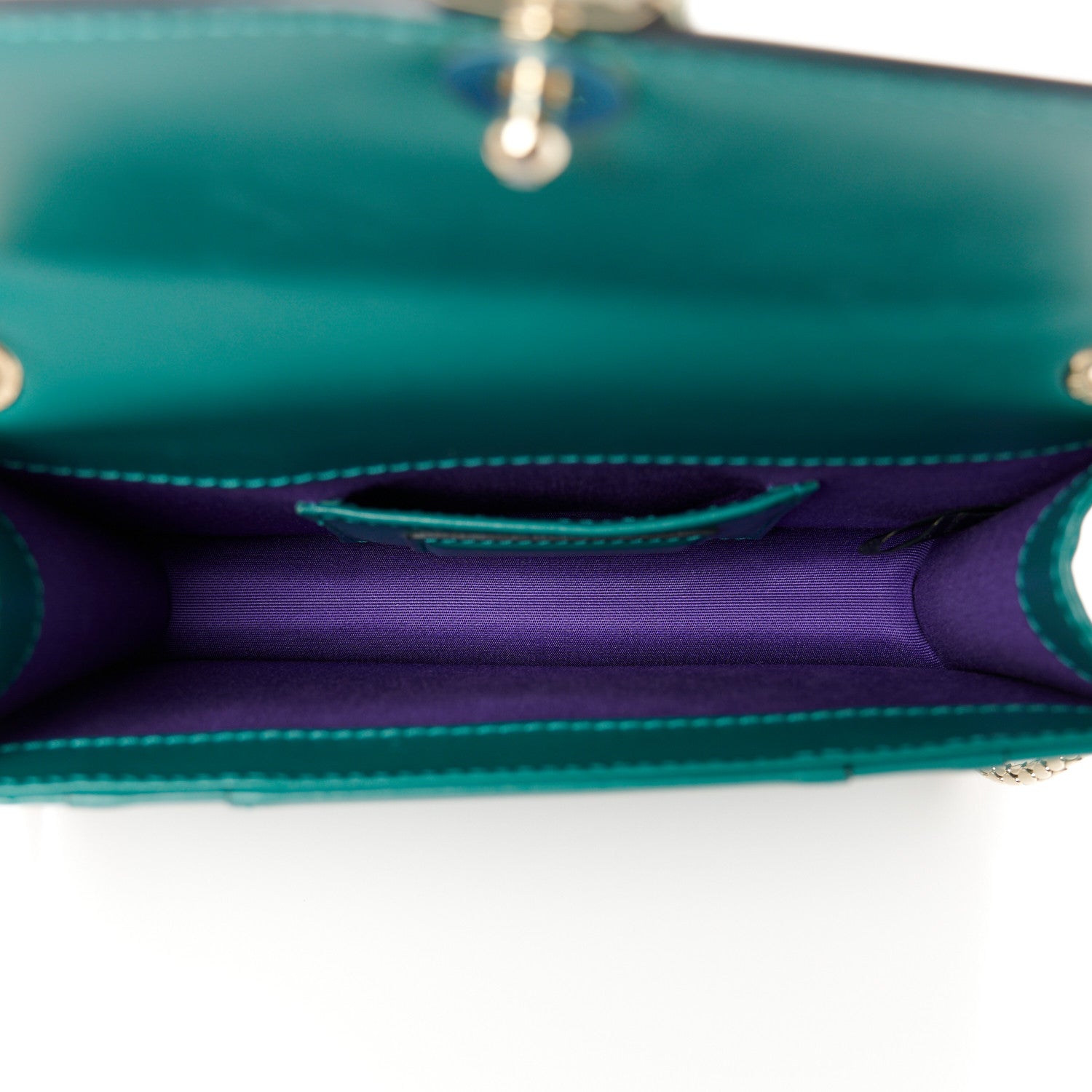 Bulgari Calfskin Small Serpenti Forever Snake Strap Crossbody Bag Emerald Green 6 of 11