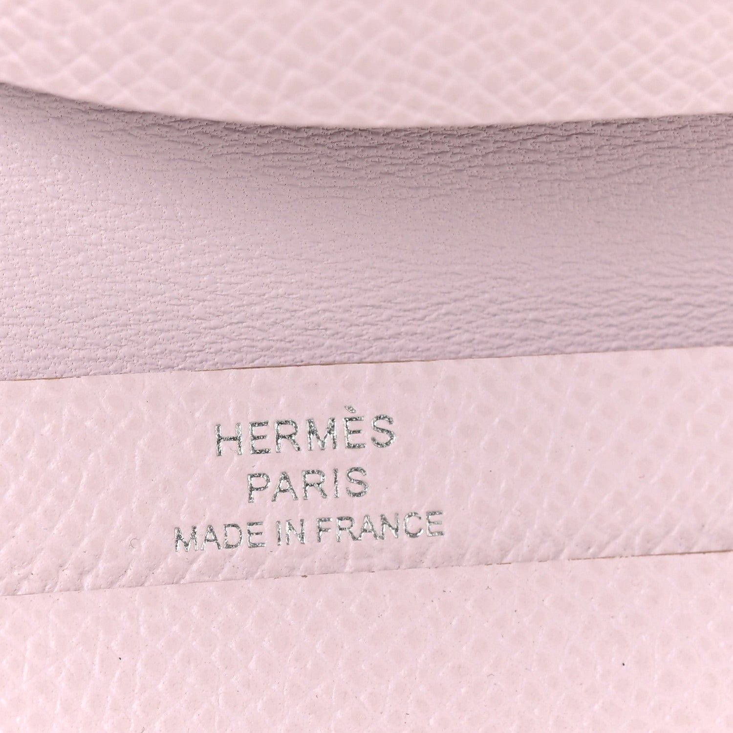 Hermes Epsom Bearn Card Holder Wallet Mauve Pale 6 of 8