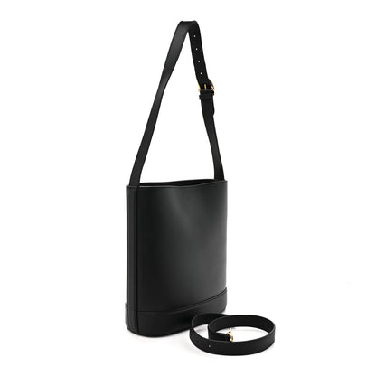 Gucci Arabella Calfskin Horsebit 73 Medium Bucket Bag Black 3 of 10