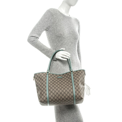 Gucci GG Plus Monogram Medium Joy Tote Light Blue 2 of 7