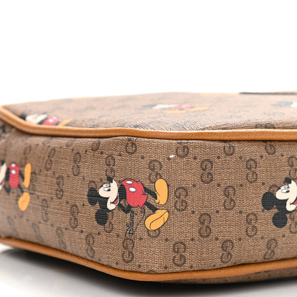 Gucci X DISNEY Mini Vintage GG Supreme Monogram Mickey Mouse Small 120 48 Belt Bag Beige Vintage Sun Oil 9 of 13