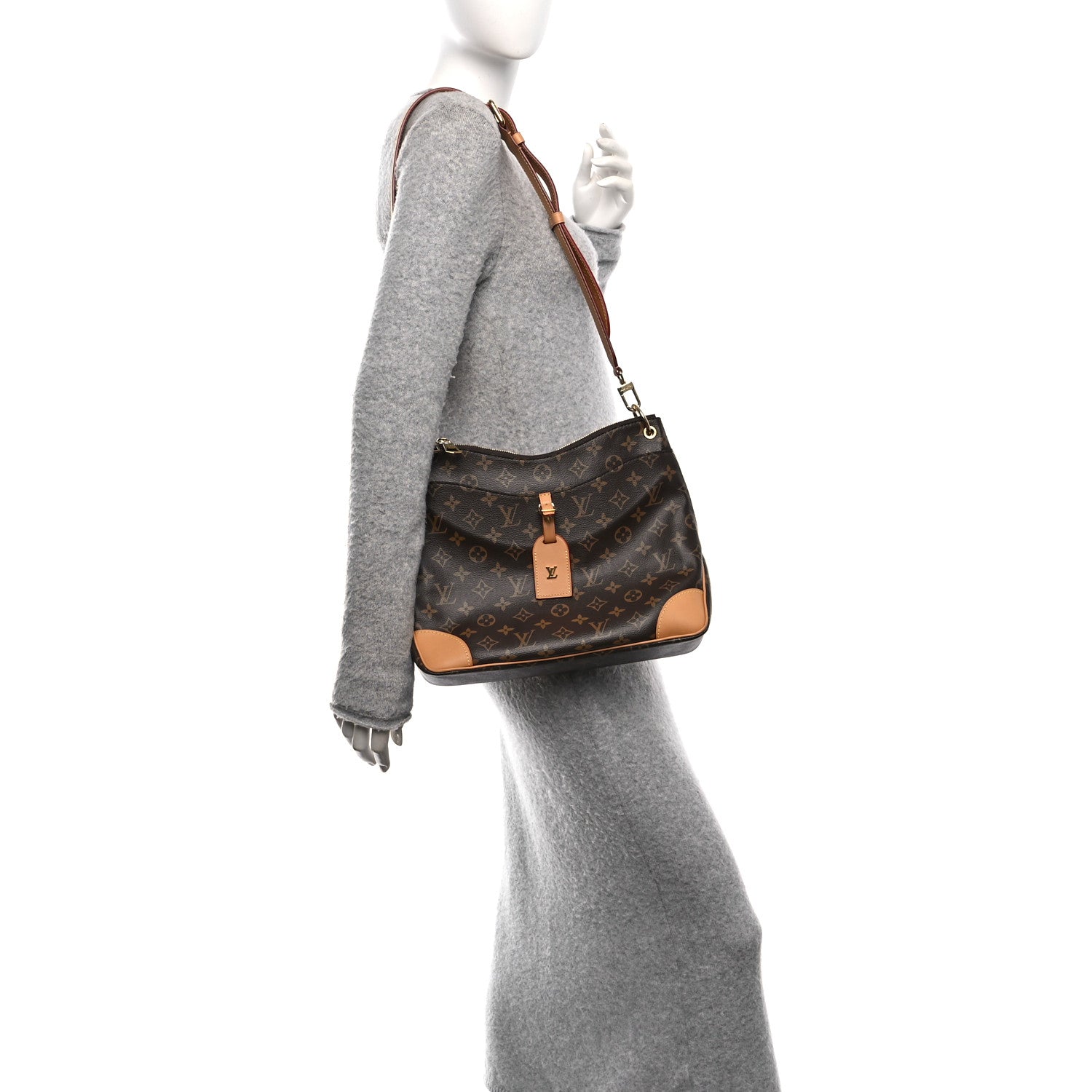 Louis Vuitton Monogram Odeon MM Natural 2 of 9