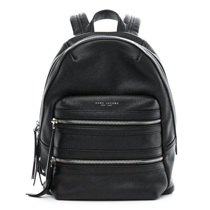 Marc Jacobs Pebbled Calfskin Biker Backpack Black 1 of 12