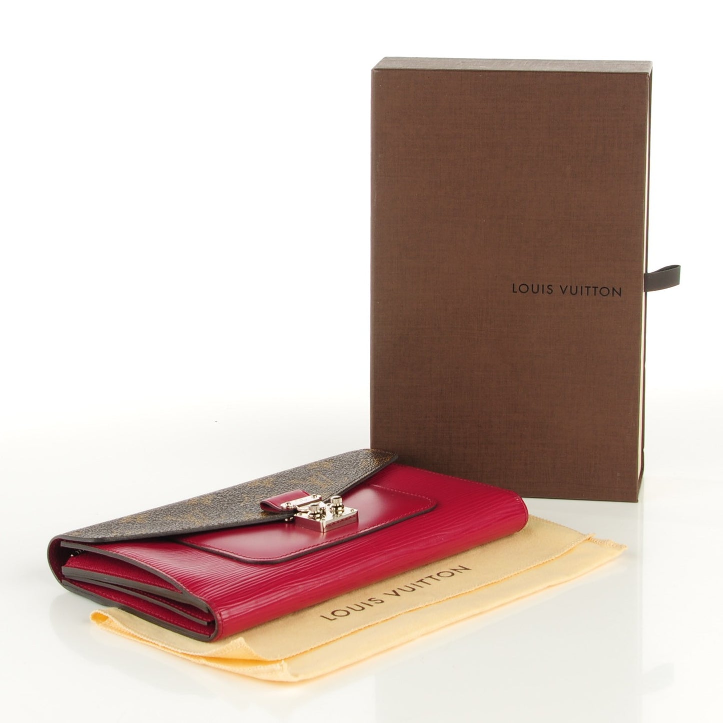 Epi Monogram Marie Rose Wallet Fuchsia