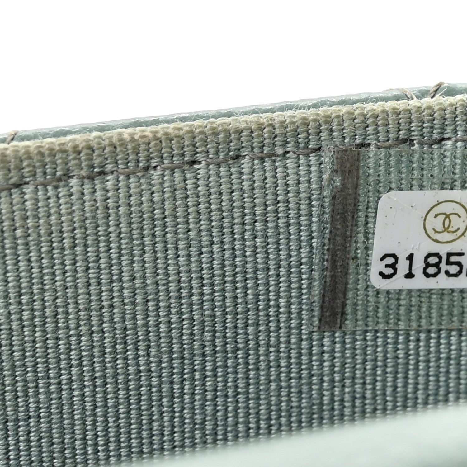 Chanel Caviar Quilted Mini Clutch With Chain Light Green 8 of 11