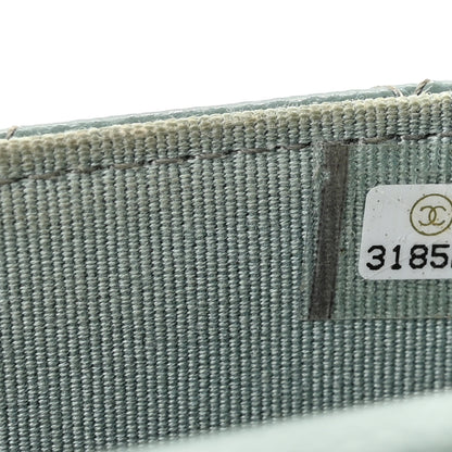 Chanel Caviar Quilted Mini Clutch With Chain Light Green 8 of 11