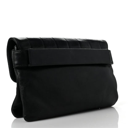 Chanel Lambskin Chocolate Bar Reissue Clutch Black 3 of 8