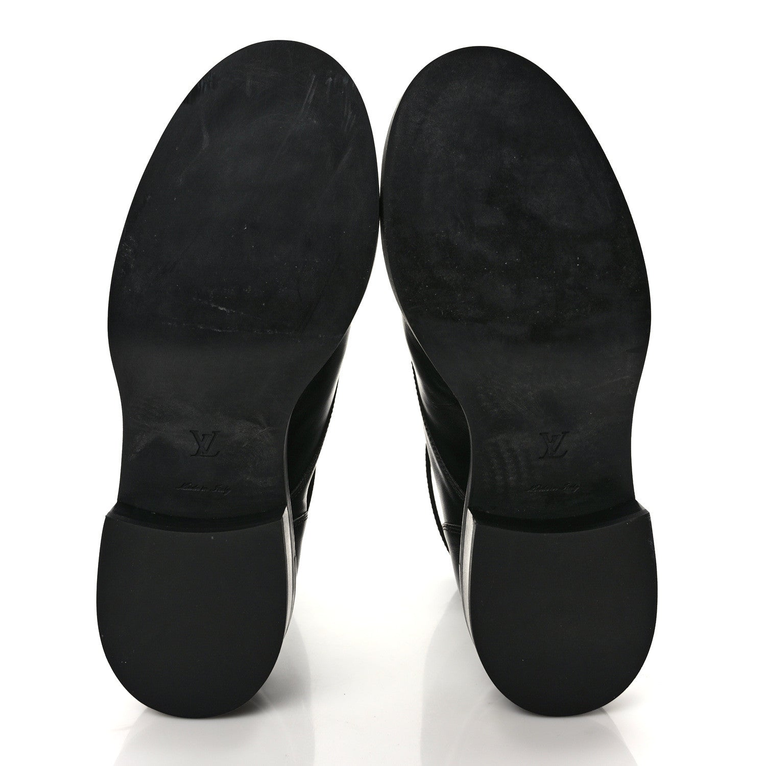 Louis Vuitton Calfskin Wonderland Ranger Boots 38.5 Black 5 of 10