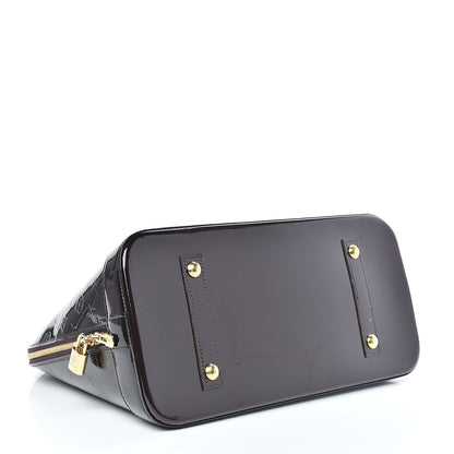 Louis Vuitton Vernis Alma GM Amarante 4 of 19