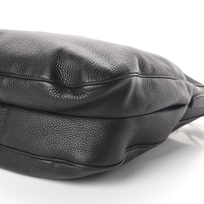 Prada Vitello Daino Hobo Black 8 of 8