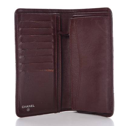 Chanel Lambskin Quilted Yen Wallet Black 5 of 19