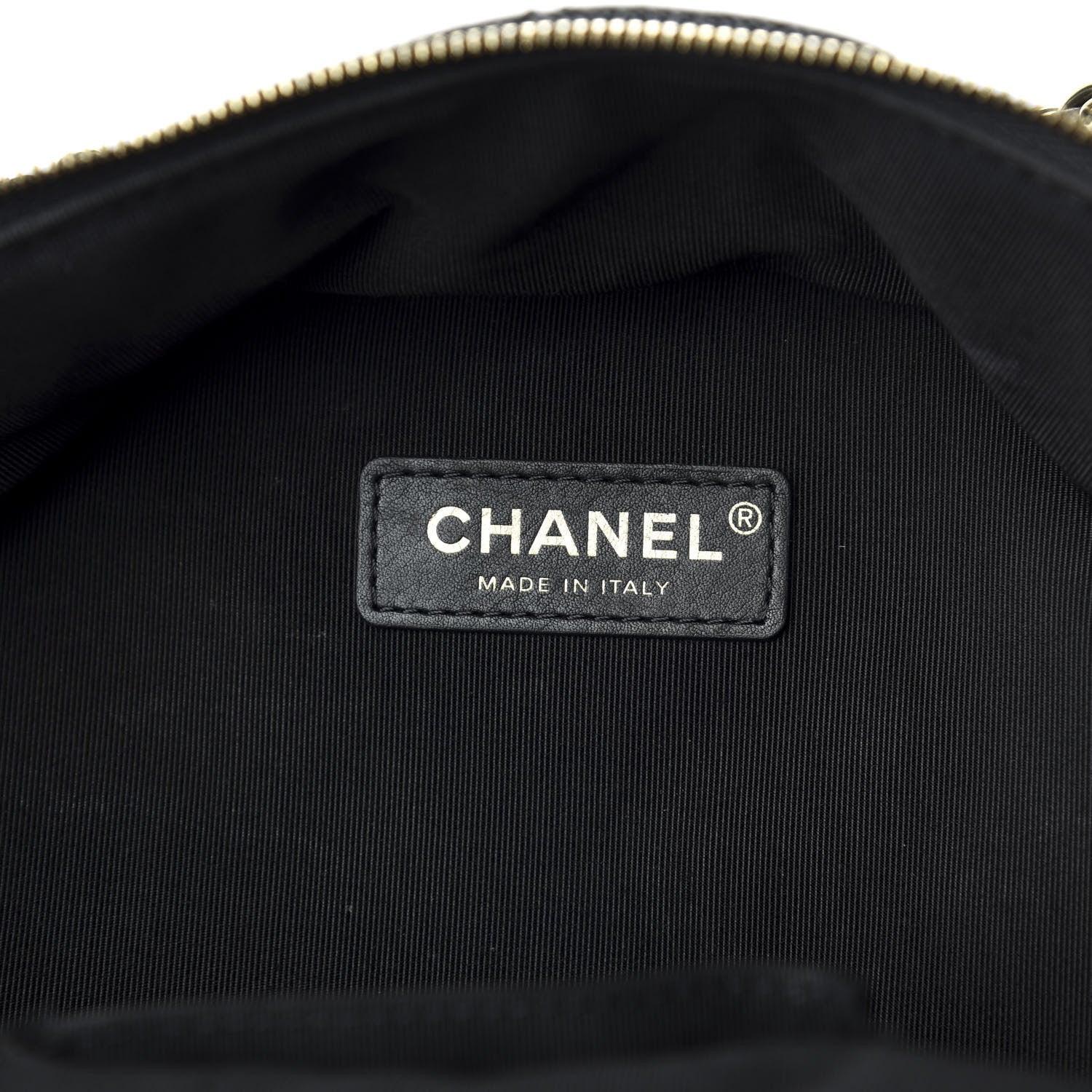 Chanel Caviar Quilted Medium Zip Around Backpack Black 5 of 9