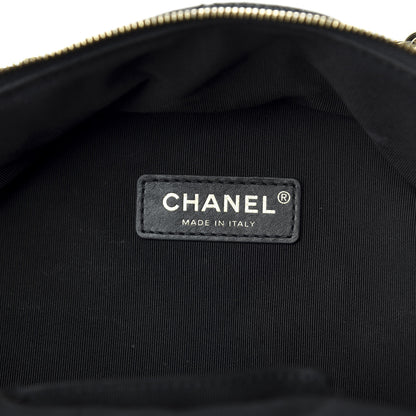 Chanel Caviar Quilted Medium Zip Around Backpack Black 5 of 9