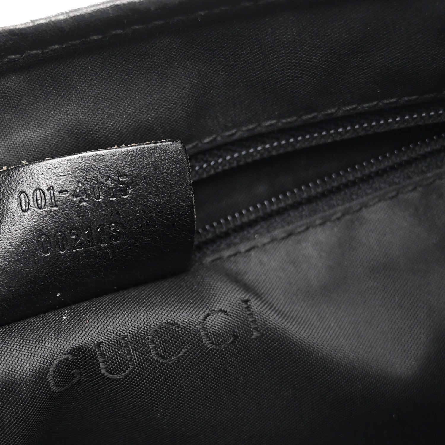 Gucci Monogram Jackie O Chain Hobo Black 7 of 13
