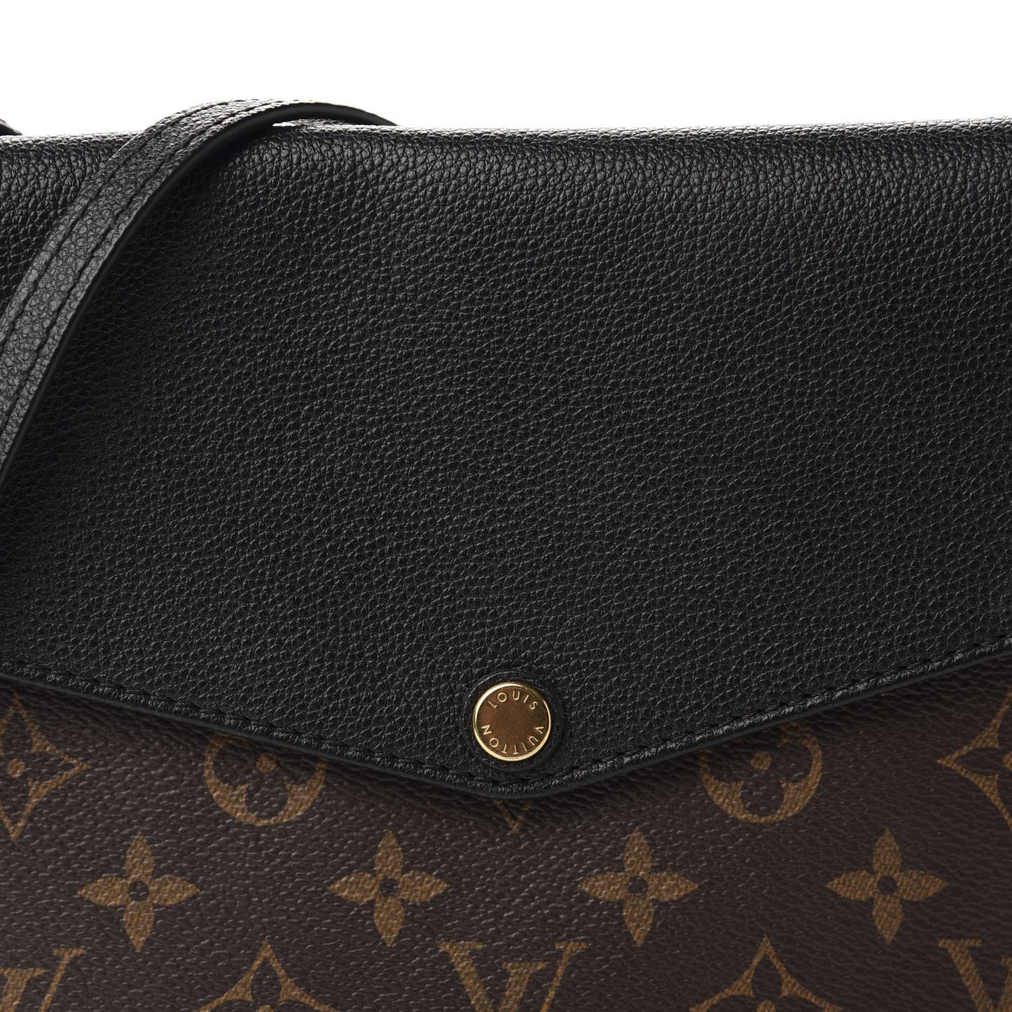 Monogram Twice Pochette Black