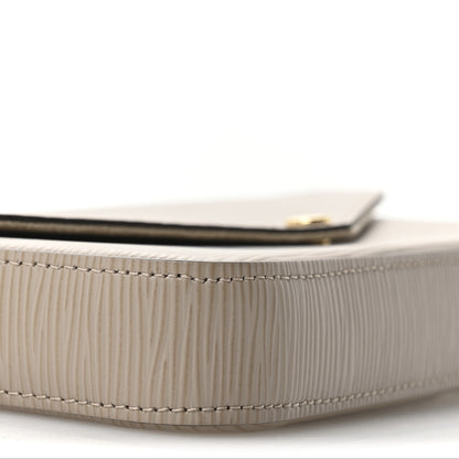 Louis Vuitton Epi Felicie Pochette Chain Wallet Galet 9 of 11