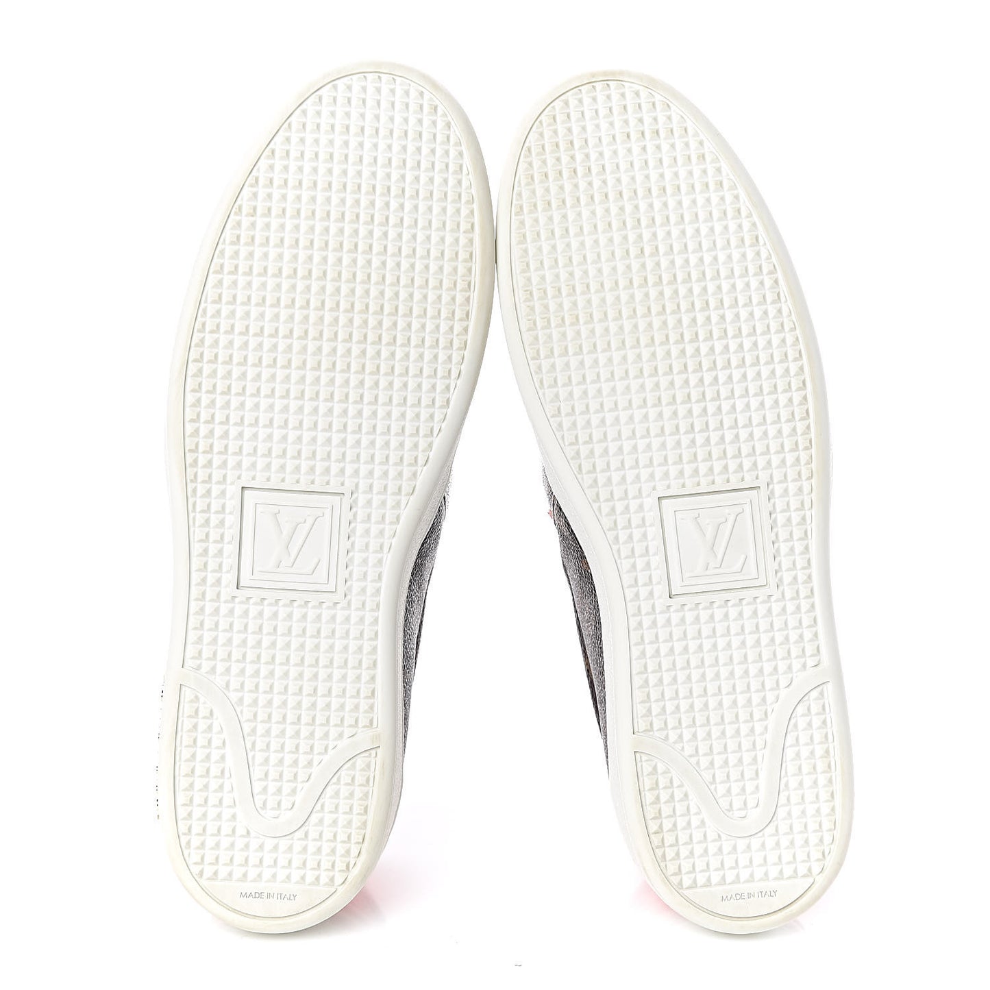 Monogram Frontrow Slip On Sneakers 40 Rouge