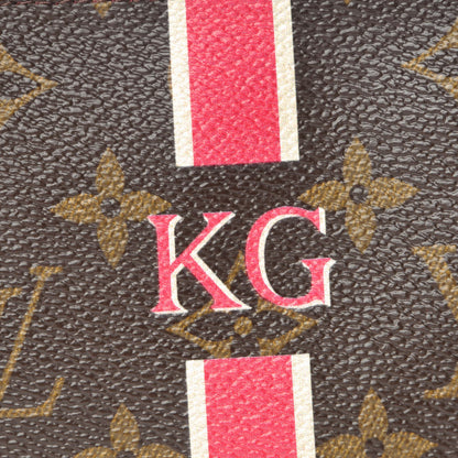 Louis Vuitton Monogram My LV Heritage Mini Pochette Accessories Fuchsia Ivory 8 of 9