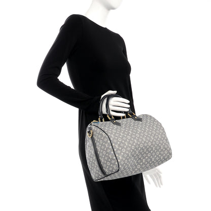 Louis Vuitton Monogram Idylle Speedy Bandouliere 30 Encre 3 of 8