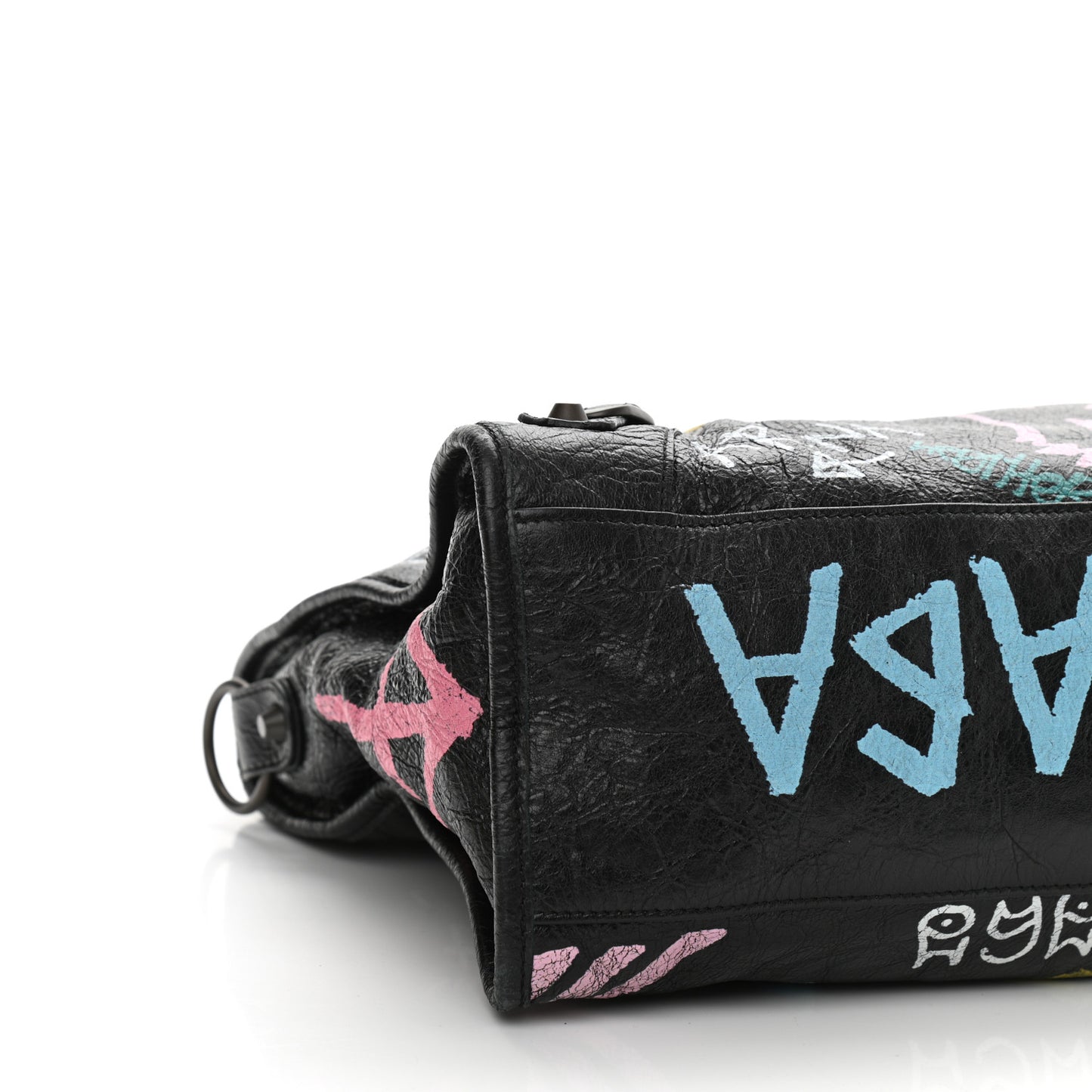 Agneau Graffiti All Over Classic Hardware City Black Multicolor
