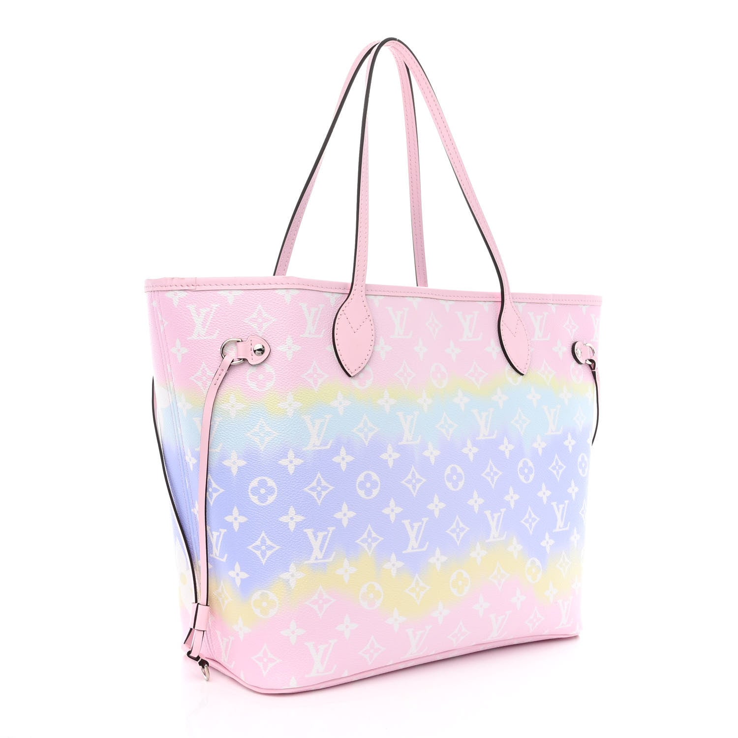 Louis Vuitton Monogram Escale Neverfull MM Pastel 3 of 9