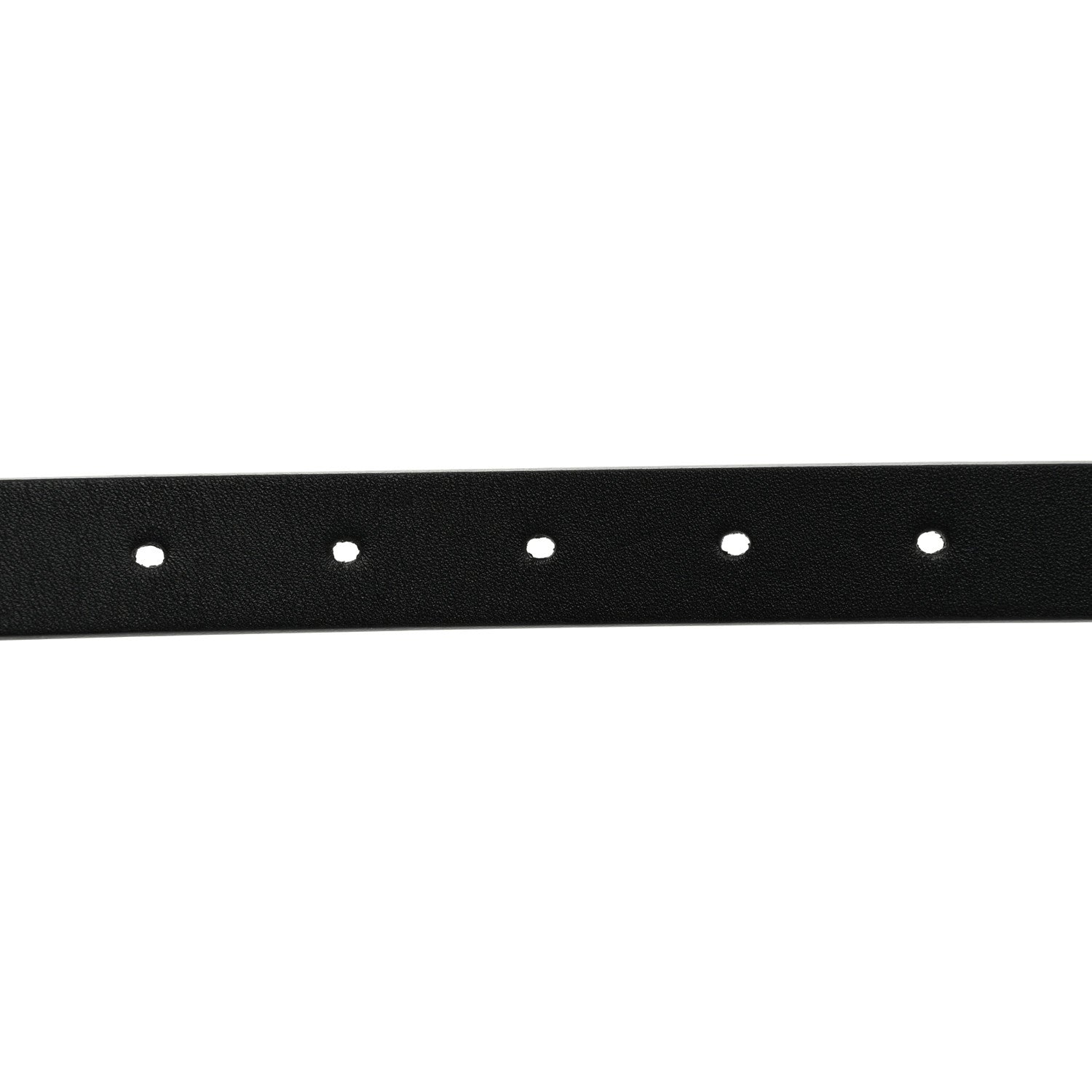 Christian Dior Calfskin Saddle Belt 75 30 Black 6 of 7
