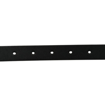 Christian Dior Calfskin Saddle Belt 75 30 Black 6 of 7