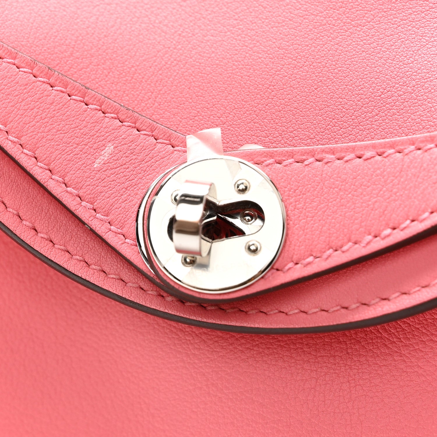 Hermes Swift Mini Lindy 20 Rose Ete 11 of 12