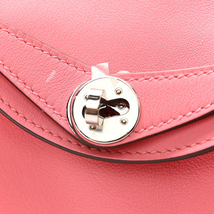 Hermes Swift Mini Lindy 20 Rose Ete 11 of 12