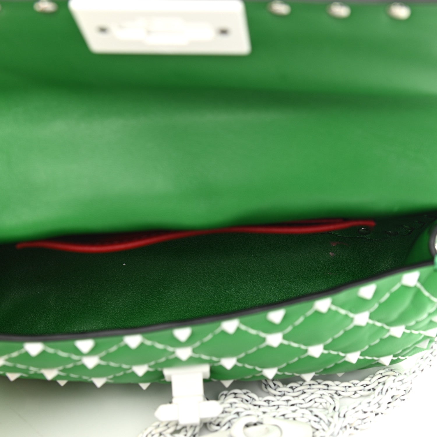 Valentino Garavani Nappa Small Free Rockstud Spike Shoulder Bag Peppermint 5 of 10