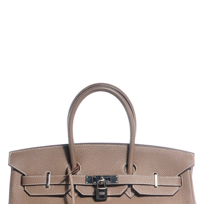 Hermes Togo Birkin 35 Etoupe 7 of 29