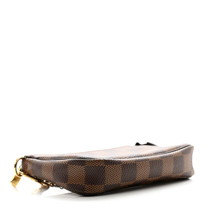 Louis Vuitton Damier Ebene Mini Pochette Accessories 4 of 7