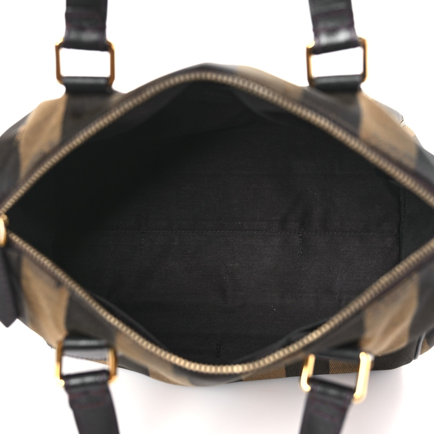 Fendi Pequin Vitello Elite Small Boston Tobacco 5 of 13