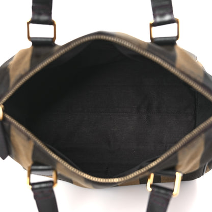 Fendi Pequin Vitello Elite Small Boston Tobacco 5 of 13