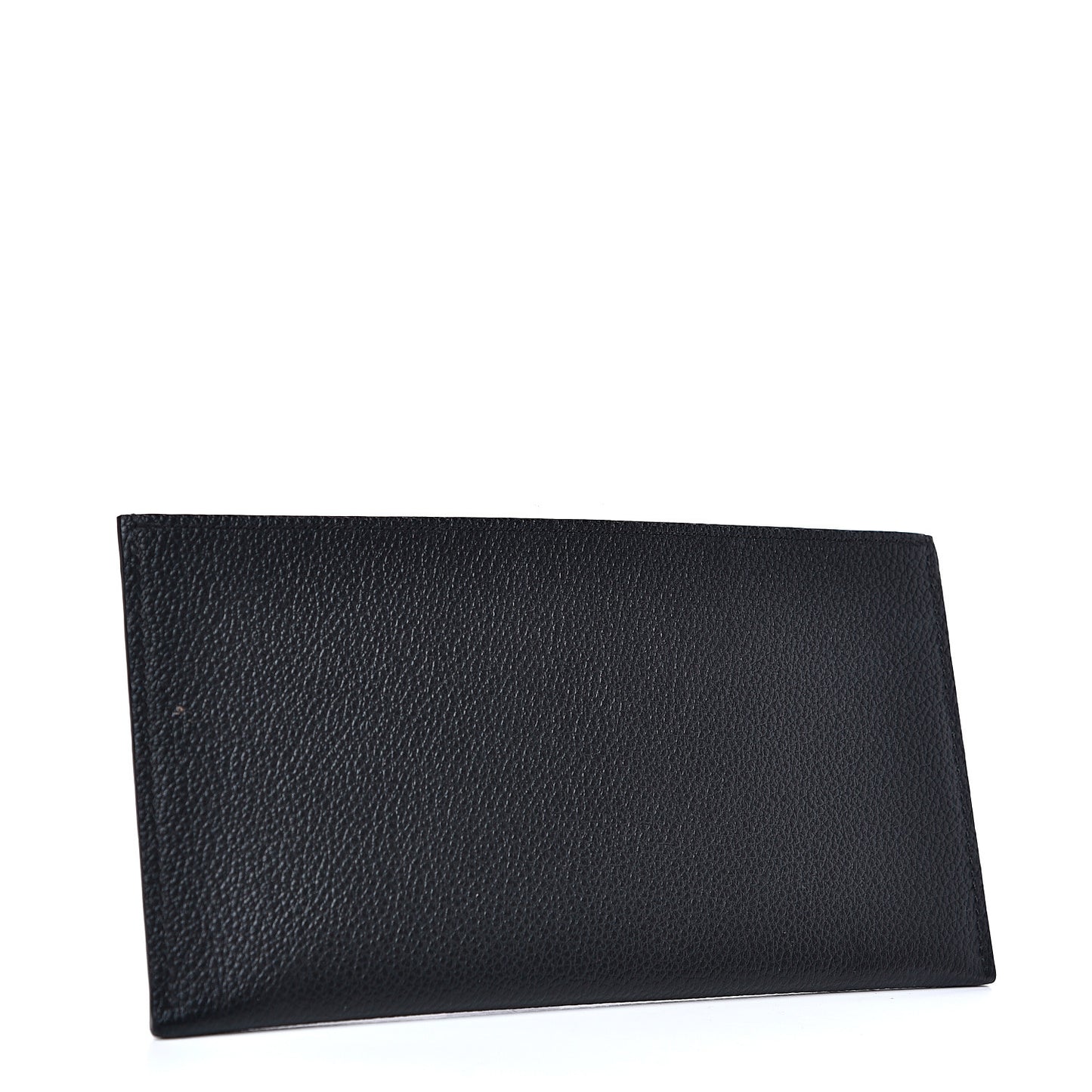 Calfskin Felicie Chain Wallet Card Holder Insert Black