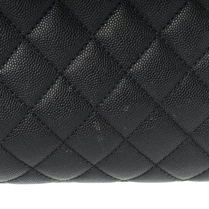 Chanel Caviar Lizard Quilted Large Coco Handle Flap Black 11 of 13