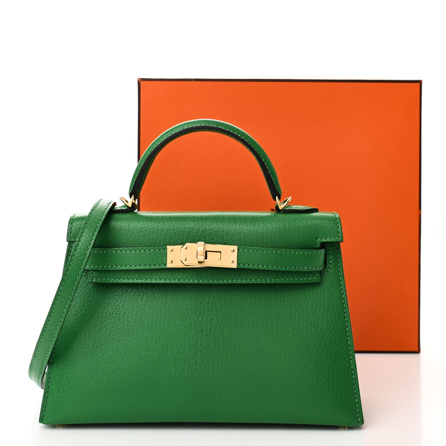 Hermes Chevre Mysore Mini Kelly Sellier 20 Bambou 1721417 Hermes Chevre Mysore Mini Kelly Sellier 20 Bambou 1721417